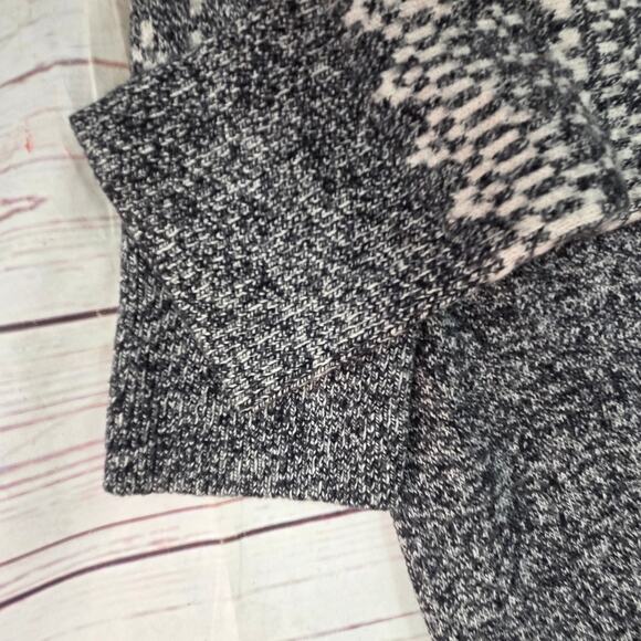 Gap Body Gray and White Sweater Leggings Size Medium - Picture 5 of 8